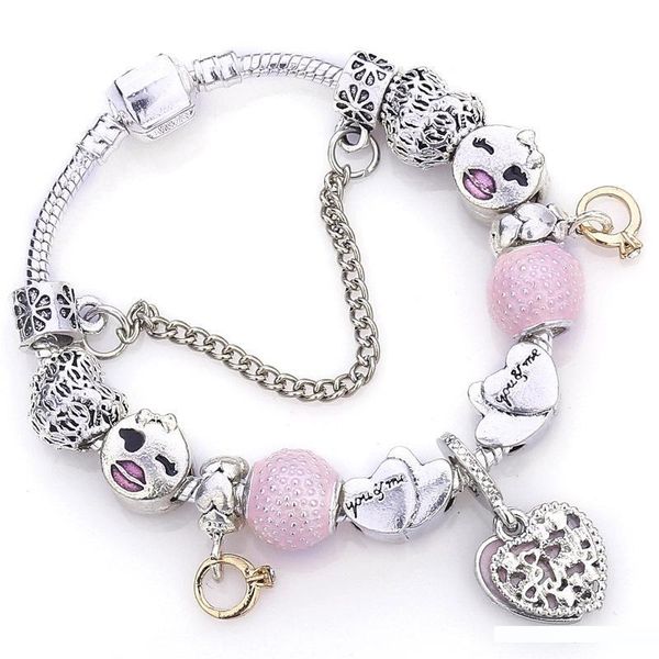 new european charm bead crown ring pendant diy bracelet for pandora style pink purple ladies bracelet jewelry, Black
new european charm bead crown ring pendant diy bracelet for pandora style pink purple ladies bracelet jewelry, Black