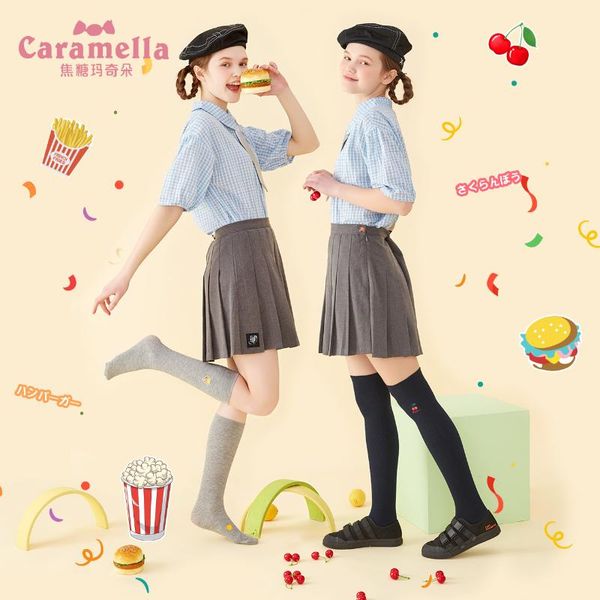 caramella women's knee-length embroidered calf socks boots cartoon pattern college style lady cotton sox kawaii thigh high socks, Black;white
caramella women's knee-length embroidered calf socks boots cartoon pattern college style lady cotton sox kawaii thigh high socks, Black;white