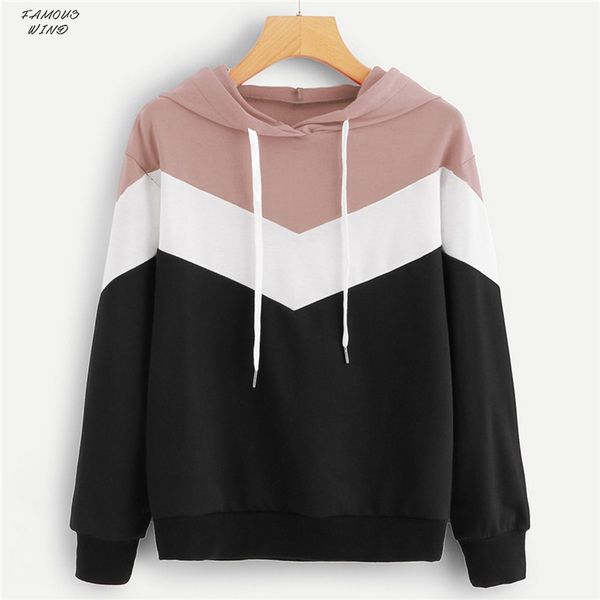 casual colorblock drawstring hoodie regular long sleeve pullover autumn women active wear sweatshirt sweatshirts drop shipping, Black
casual colorblock drawstring hoodie regular long sleeve pullover autumn women active wear sweatshirt sweatshirts drop shipping, Black