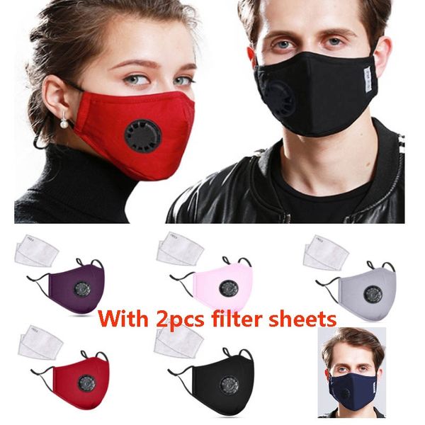 face mask anti-dust earloop with breathing valve adjustable reusable mouth masks soft protective masks with 2pcs filter sheet an4001
face mask anti-dust earloop with breathing valve adjustable reusable mouth masks soft protective masks with 2pcs filter sheet an4001