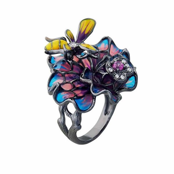 cute bee luxury flower rings for women color full engagement party jewelry girls gifts bague femme wholesale anel, Slivery;golden
cute bee luxury flower rings for women color full engagement party jewelry girls gifts bague femme wholesale anel, Slivery;golden