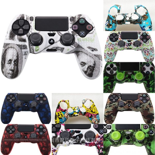 mrtzh zomslim sony dualshock 4 for ds4 for pro controller silicone camo case protective skin + thumb grip caps ps4 play station 4
mrtzh zomslim sony dualshock 4 for ds4 for pro controller silicone camo case protective skin + thumb grip caps ps4 play station 4