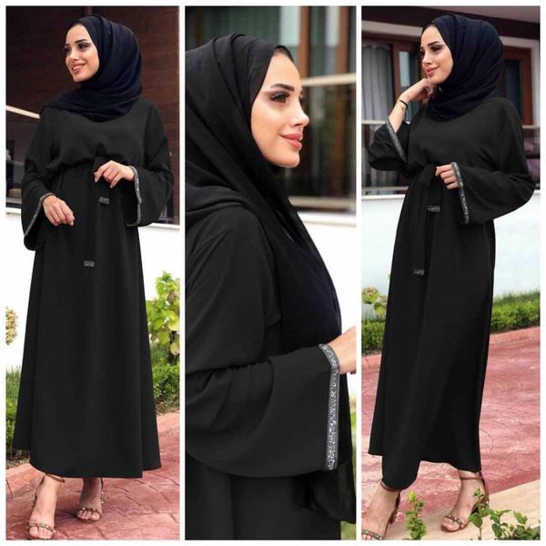 elegant muslim abaya flare sleeve full dresses cardigan kimono long robes vestidos middle east ramadan turkish islamic, Red
elegant muslim abaya flare sleeve full dresses cardigan kimono long robes vestidos middle east ramadan turkish islamic, Red