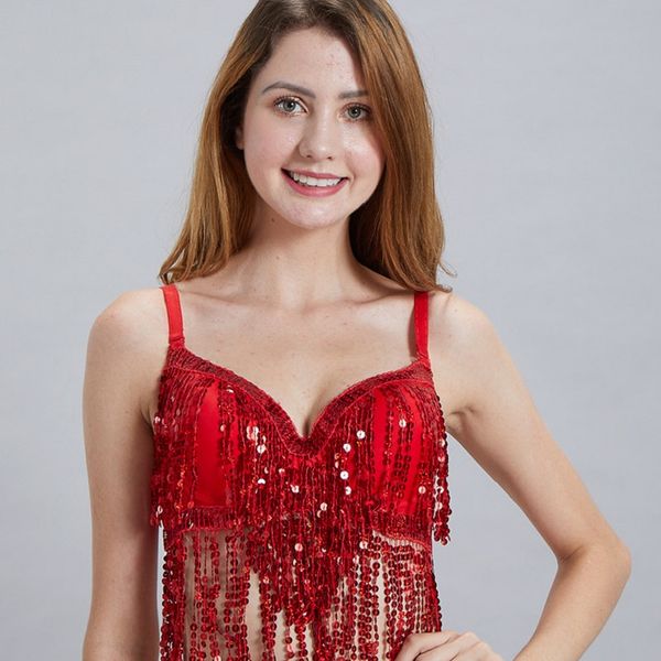 fashion women bras belly dance costumes ladies dancer nightclub ballroom bar stage performance clothes red, Black;red
fashion women bras belly dance costumes ladies dancer nightclub ballroom bar stage performance clothes red, Black;red