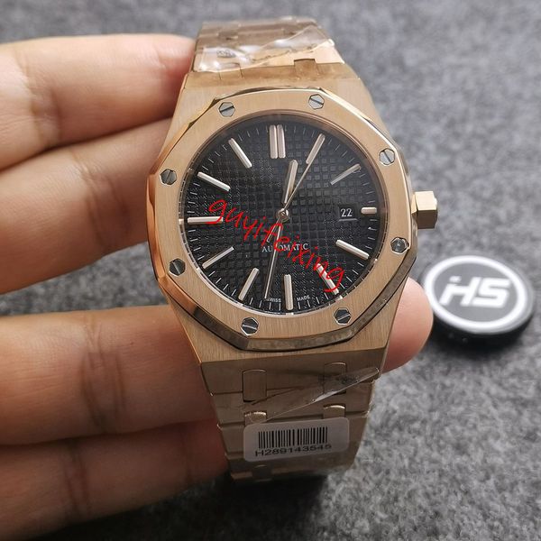 2 colors mens fashion watches royal oak 15400 15500 15407 everose stainless steel bracelet mechanical automatic waterproof 50m, Slivery;brown
2 colors mens fashion watches royal oak 15400 15500 15407 everose stainless steel bracelet mechanical automatic waterproof 50m, Slivery;brown