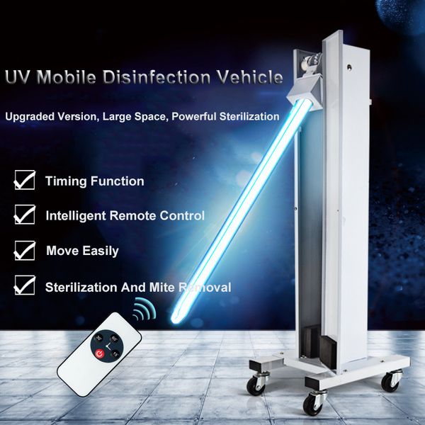 110v/220v mobile ultraviolet lamp ozone disinfection car intelligent remote control disinfection car home sterilization
110v/220v mobile ultraviolet lamp ozone disinfection car intelligent remote control disinfection car home sterilization
