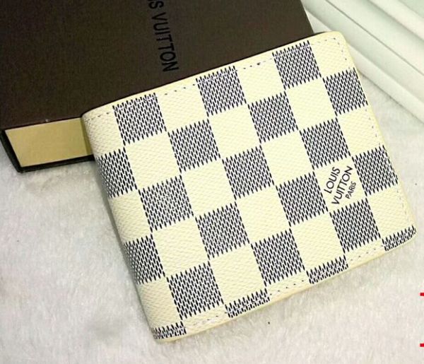 new L bag Free shipping billfold High quality Plaid pattern women wallet men pures high-end luxury brand designer L wallet with 
new L bag Free shipping billfold High quality Plaid pattern women wallet men pures high-end luxury brand designer L wallet with