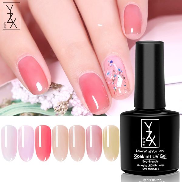 yxz 10ml new transparent colors uv/led nail gellak soak off enamel varnish milk white pink nude nail gel polish for art, Red;pink
yxz 10ml new transparent colors uv/led nail gellak soak off enamel varnish milk white pink nude nail gel polish for art, Red;pink
