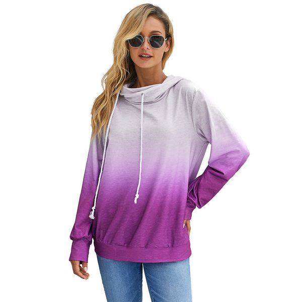 Autumn Winter Fashion Gradient color Pullover Thick Loose Women Hoodies Sweatshirts Female Casual SY252833
Autumn Winter Fashion Gradient color Pullover Thick Loose Women Hoodies Sweatshirts Female Casual SY252833