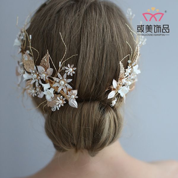 fashion women accessory j6219 npason pearl yes mix manual wedding accessories 2019 bride headwear, Golden;white
fashion women accessory j6219 npason pearl yes mix manual wedding accessories 2019 bride headwear, Golden;white