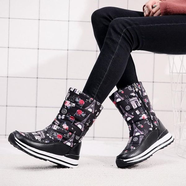 winter boots snow boots women shoes woman fashion flat waterproof warm 2019 winter new short fur warm b34, Black
winter boots snow boots women shoes woman fashion flat waterproof warm 2019 winter new short fur warm b34, Black