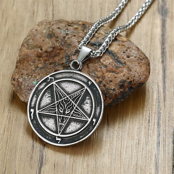 lucifer sigil want need satan occult morning star pendant necklace for men stainless steel pagan jewelry 24 inch chain, Silver
lucifer sigil want need satan occult morning star pendant necklace for men stainless steel pagan jewelry 24 inch chain, Silver