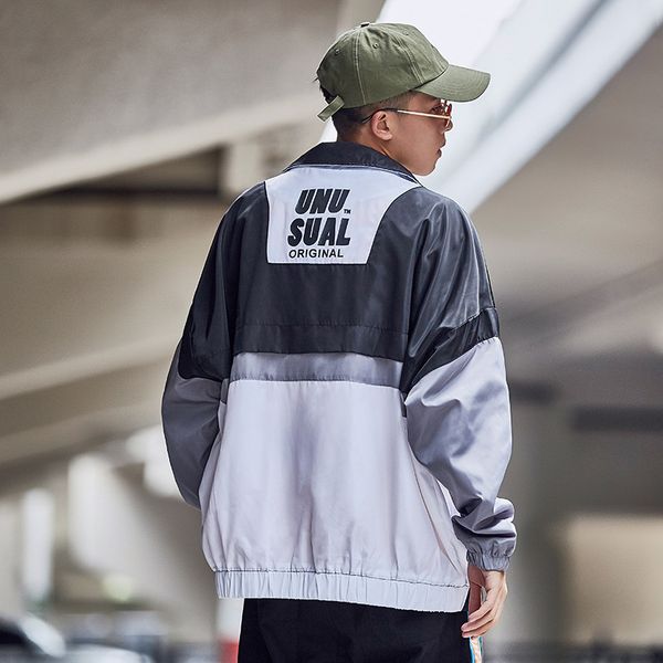 autumn hip hop windbreaker jacket oversized mens harajuku color block jacket coat retro vintage zip track streetwear, Black;brown
autumn hip hop windbreaker jacket oversized mens harajuku color block jacket coat retro vintage zip track streetwear, Black;brown