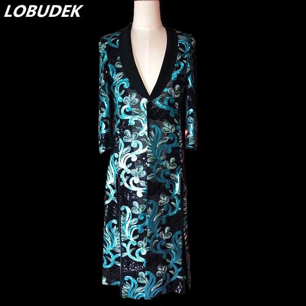 customized men trench coat shining blue sequins overcoat fashion long outerwear tide male singer host concert show stage costume, Tan;black
customized men trench coat shining blue sequins overcoat fashion long outerwear tide male singer host concert show stage costume, Tan;black