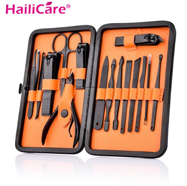 15 in 1 nail clipper kit with case nail care set pedicure cutters scissor tweezer knife professional manicure set tools
15 in 1 nail clipper kit with case nail care set pedicure cutters scissor tweezer knife professional manicure set tools