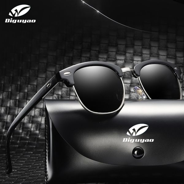 diguyao luxury men retro rivet polarized sunglasses woman brand designer glasses black lens uv400 oculo de sol, White;black
diguyao luxury men retro rivet polarized sunglasses woman brand designer glasses black lens uv400 oculo de sol, White;black
