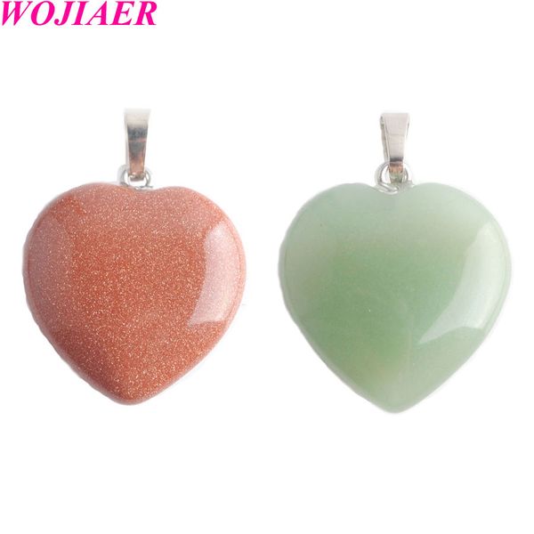 wojiaer natural gem stone love heart necklace for women chain pendant necklace gift reiki healing tiger s eye opal charm shipping dbe904, Silver
wojiaer natural gem stone love heart necklace for women chain pendant necklace gift reiki healing tiger s eye opal charm shipping dbe904, Silver