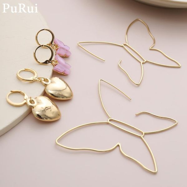 purui vintage butterfly hoop earrings 3pairs/set sweet pink acrylic butterfly stud earrings for women girls fashion jewelry gift, Silver
purui vintage butterfly hoop earrings 3pairs/set sweet pink acrylic butterfly stud earrings for women girls fashion jewelry gift, Silver