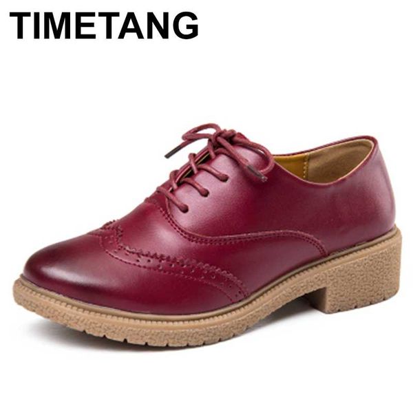 timetang women genuine leather oxford shoes fashion round toe flat laces ladies oxfords england style brogue oxfords, Black
timetang women genuine leather oxford shoes fashion round toe flat laces ladies oxfords england style brogue oxfords, Black