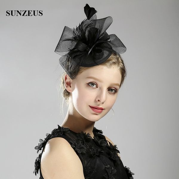 2018 new black fascinators feathers tulle linen bridal hats for party headwear wedding accessory handband sq226
2018 new black fascinators feathers tulle linen bridal hats for party headwear wedding accessory handband sq226