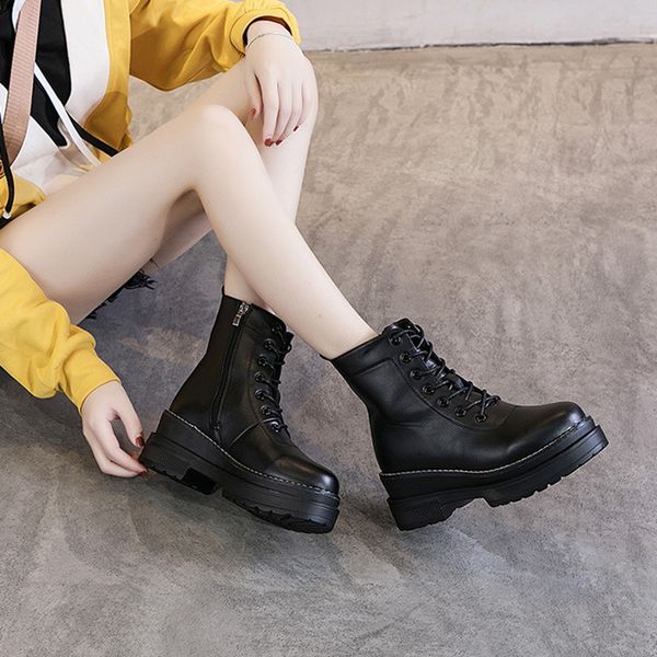 winter genuine leather women mid-calf boots high heels chunky boots for women wedges shoes warm ladies boot woman autumn shoes, Black
winter genuine leather women mid-calf boots high heels chunky boots for women wedges shoes warm ladies boot woman autumn shoes, Black