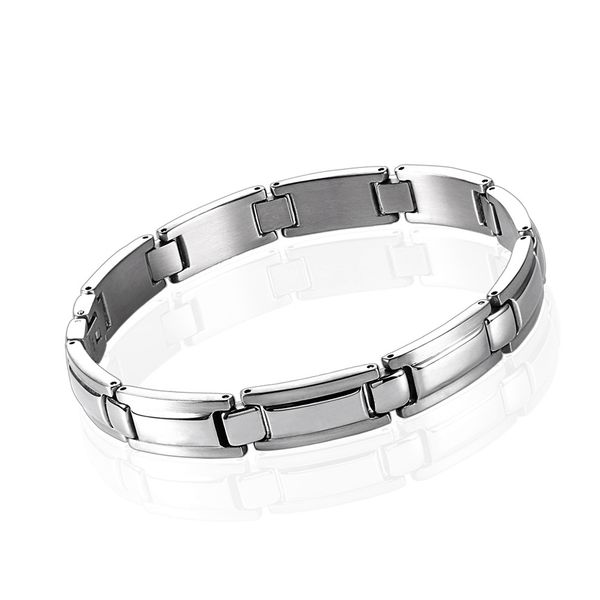 stainless steel punk accessories men titanium steel bracelets bracelet european and american minimalist wrist accessories cool s, Silver
stainless steel punk accessories men titanium steel bracelets bracelet european and american minimalist wrist accessories cool s, Silver