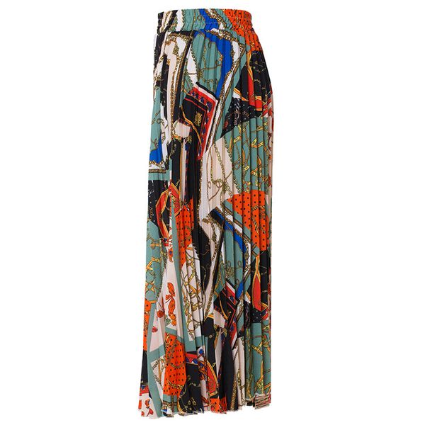 2019 new fashion high waist pleated skirt women spring summer midi skirts womens elastic waist a line long skirts for women rok, Black
2019 new fashion high waist pleated skirt women spring summer midi skirts womens elastic waist a line long skirts for women rok, Black