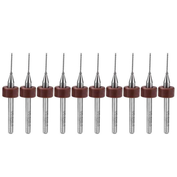 10pcs circuit board pcb drill bits kit carbide tungsten steel drill bit set for drilling of acrylic board, wood board, pvc board
10pcs circuit board pcb drill bits kit carbide tungsten steel drill bit set for drilling of acrylic board, wood board, pvc board