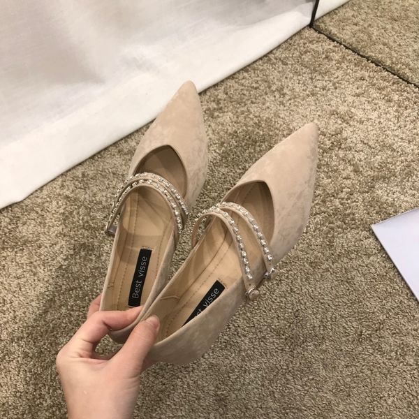 pointed toes flats shoes women summer autumn women shoes new slip on sandals classics strap elegant u19-67, Black
pointed toes flats shoes women summer autumn women shoes new slip on sandals classics strap elegant u19-67, Black