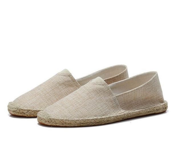 2020 summer casual linen shoes men womens handmade straw hemp fisherman shoes lazy one pedal canvas shoes size 35-45, Black
2020 summer casual linen shoes men womens handmade straw hemp fisherman shoes lazy one pedal canvas shoes size 35-45, Black