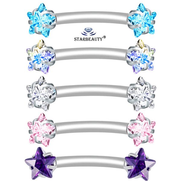 1 pc/lot 1.2x8mm white purple bijoux star eyebrow piercing tragus 16g labret lip nose ring ear piercing helix pircing jewelry, Slivery;golden
1 pc/lot 1.2x8mm white purple bijoux star eyebrow piercing tragus 16g labret lip nose ring ear piercing helix pircing jewelry, Slivery;golden