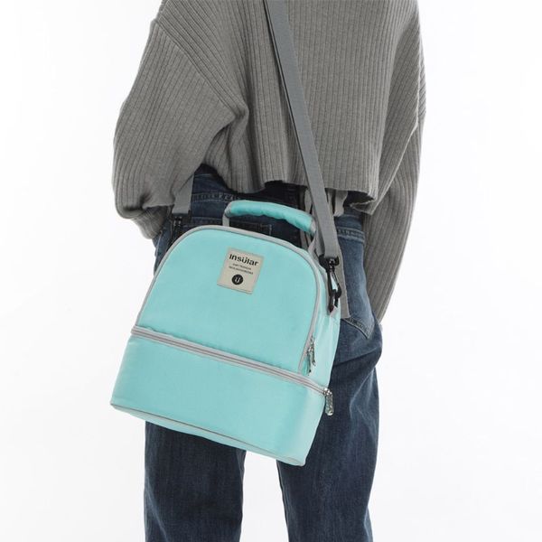 thermal insulated baby bottle breast cooler bag double layer lunch backpack breastfeeding mom picnic working
thermal insulated baby bottle breast cooler bag double layer lunch backpack breastfeeding mom picnic working