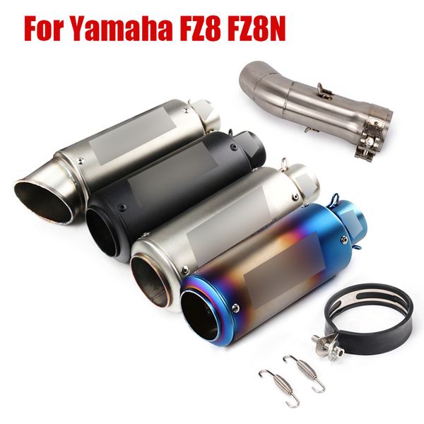 for fz8 fzn motorcycle exhaust system pipe connect section tube mid link pipe escape muffler exhaust tips 51mm slip on
for fz8 fzn motorcycle exhaust system pipe connect section tube mid link pipe escape muffler exhaust tips 51mm slip on