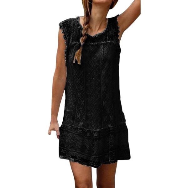 zerotime #401 2019 new fashion women casual lace sleeveless beach short dress tassel mini dress ing, Black;gray
zerotime #401 2019 new fashion women casual lace sleeveless beach short dress tassel mini dress ing, Black;gray