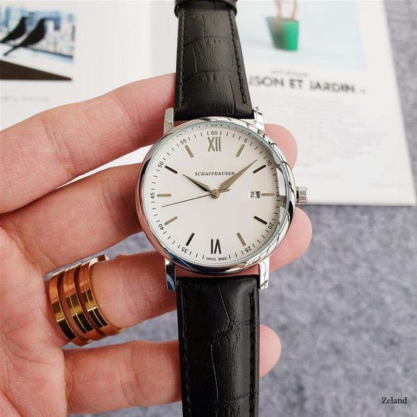 brand luxury mens designer watches leather band 39mm dial quartz movement swim wristwatches business watch male wristwatch, Slivery;brown
brand luxury mens designer watches leather band 39mm dial quartz movement swim wristwatches business watch male wristwatch, Slivery;brown