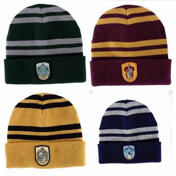 harry potter hogwarts beanie hat gryffindor slytherin hufflepuff ravenclaw cap warm wool knit hat cosplay school striped badge snapback hats, Blue;gray
harry potter hogwarts beanie hat gryffindor slytherin hufflepuff ravenclaw cap warm wool knit hat cosplay school striped badge snapback hats, Blue;gray