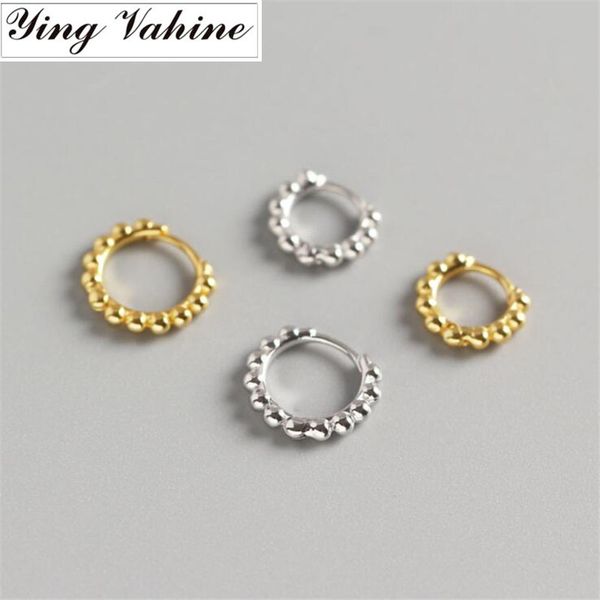 ying vahine korean jewellery simple gold round earring 100% 925 sterling silver small round beads stud earrings for women, Golden
ying vahine korean jewellery simple gold round earring 100% 925 sterling silver small round beads stud earrings for women, Golden