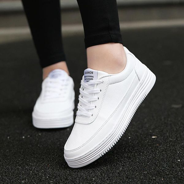 large size women's sneakers leather pu women's sport shoes men running shoes women sports 2020 scarpe donna white a-382
large size women's sneakers leather pu women's sport shoes men running shoes women sports 2020 scarpe donna white a-382