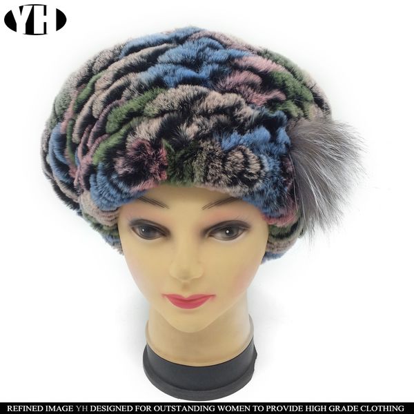 2019 new arrive women real fur berets real rex cap elastic lady fashion natural fur hats knitted warm, Blue;gray
2019 new arrive women real fur berets real rex cap elastic lady fashion natural fur hats knitted warm, Blue;gray