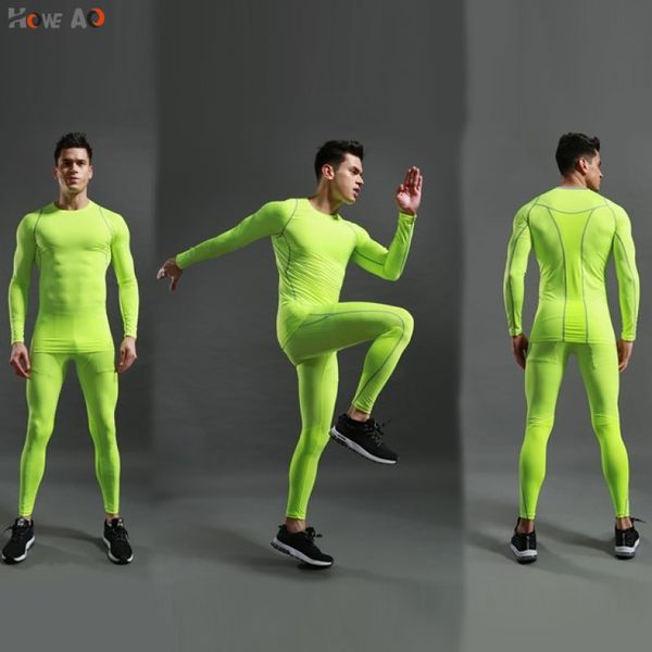 howe ao new men's compression set walk tights workout fitness fitness tracksuit long sleeves shirts running set, Black;blue
howe ao new men's compression set walk tights workout fitness fitness tracksuit long sleeves shirts running set, Black;blue