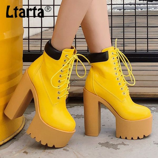 ltarta women's boots thick high heel boots women for women winter yellow orange platform high heel boot jxq-6666, Black
ltarta women's boots thick high heel boots women for women winter yellow orange platform high heel boot jxq-6666, Black