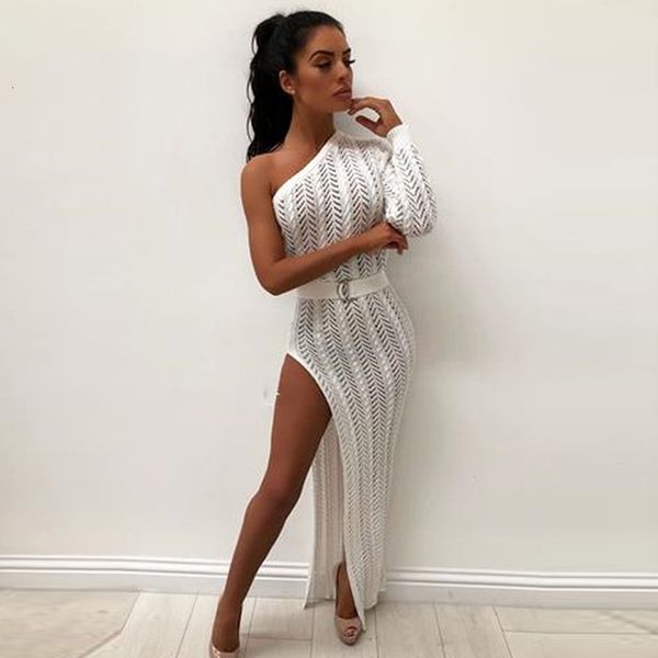 party dresses women designer clothes women knitted maxi long side split club wear hollow out bandage metallic dresses belt, Black;gray
party dresses women designer clothes women knitted maxi long side split club wear hollow out bandage metallic dresses belt, Black;gray