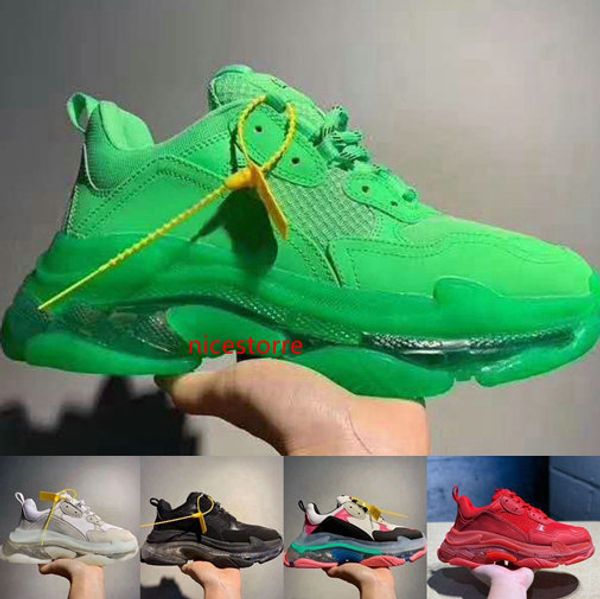 triple s sneakers green red yellow crystal bottom luxury men women running shoes fashion paris 17fw dad designer trainers des chaussures
triple s sneakers green red yellow crystal bottom luxury men women running shoes fashion paris 17fw dad designer trainers des chaussures