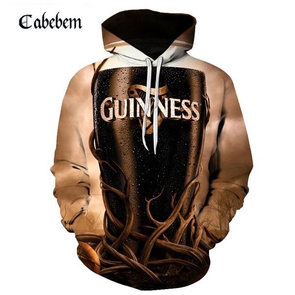 fashion tide brand punk hoodie new harajuku 3d printing fresh cool beer sweatshirt brand men women autumn loose hoodie, Black
fashion tide brand punk hoodie new harajuku 3d printing fresh cool beer sweatshirt brand men women autumn loose hoodie, Black