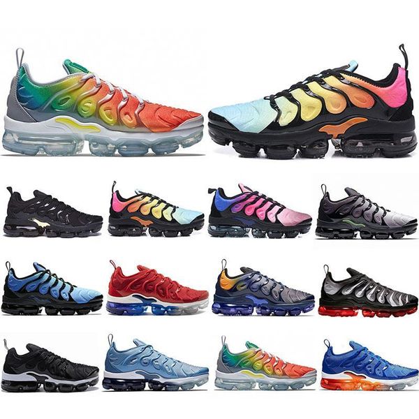 tn plus running shoes men women game royal rainbow bleached aqua triple white black fades blue volt trainer designer sneakers
tn plus running shoes men women game royal rainbow bleached aqua triple white black fades blue volt trainer designer sneakers