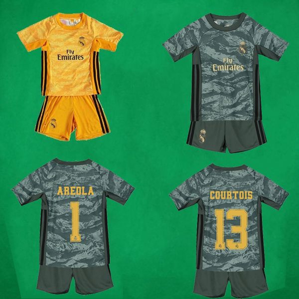 19 20 real madrid kid's goalkeeper soccer jerseys shorts 2019/20 courtois areola shirt and pants children soccer kits boy's footba, Black
19 20 real madrid kid's goalkeeper soccer jerseys shorts 2019/20 courtois areola shirt and pants children soccer kits boy's footba, Black