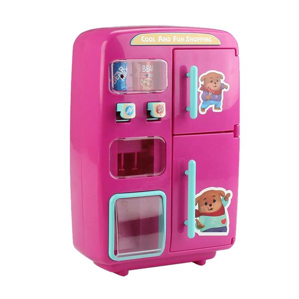 kids pretend fridge toy - electric kitchen refrigerator vending machine play with 30pcs variety food sets, 2 colors for choose
kids pretend fridge toy - electric kitchen refrigerator vending machine play with 30pcs variety food sets, 2 colors for choose