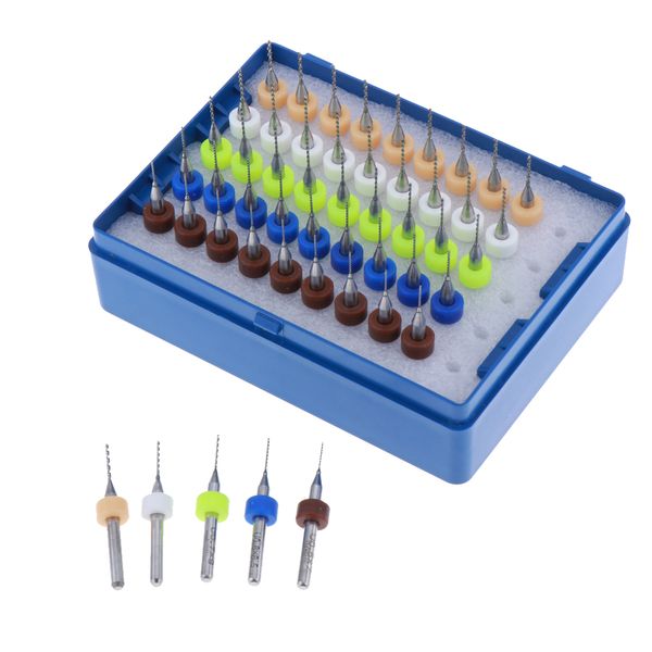 50pcs 0.5-0.9mm pcb twist mini drill bits 1/8'' shank carbide micro print circuit board tips for cnc engraving
50pcs 0.5-0.9mm pcb twist mini drill bits 1/8'' shank carbide micro print circuit board tips for cnc engraving