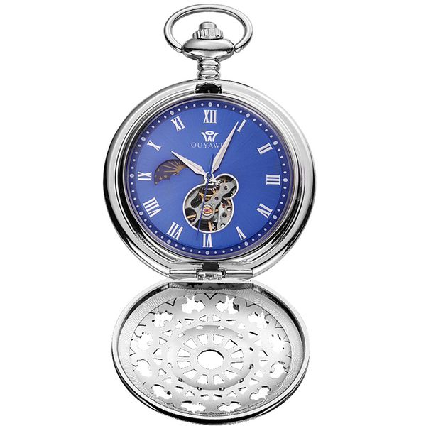 ouyawei skeleton pocket watches luxury vintage necklace mechanical watch chain antique fob watch pendant waterproof clock, Slivery;golden
ouyawei skeleton pocket watches luxury vintage necklace mechanical watch chain antique fob watch pendant waterproof clock, Slivery;golden