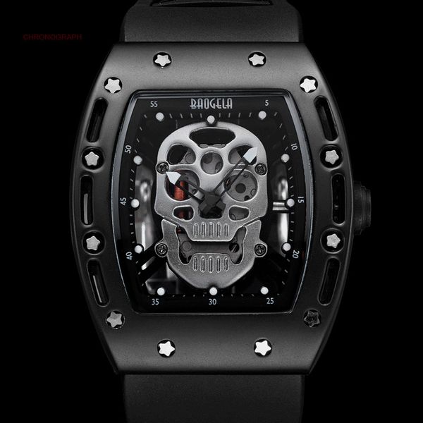 mens luminous black silicone strap army skull rectangle dial face with stars quartz watches bgl1612g-2, Slivery;brown
mens luminous black silicone strap army skull rectangle dial face with stars quartz watches bgl1612g-2, Slivery;brown